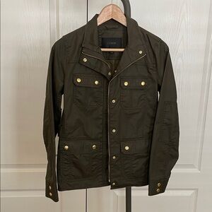 J. Crew Women's Olive Utility Jacket